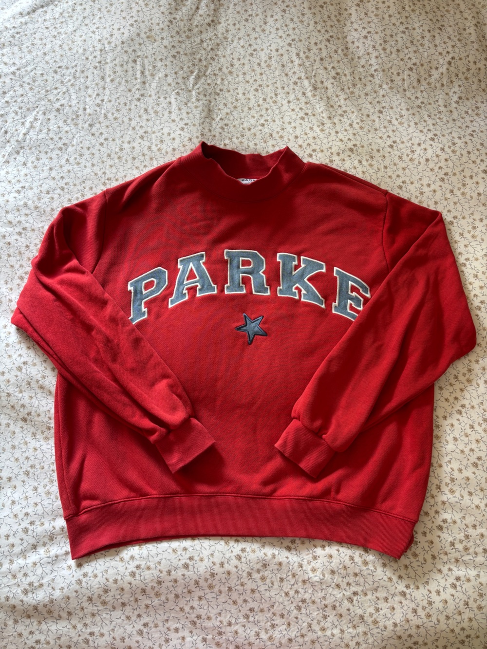 Parke Red Coastal Mockneck